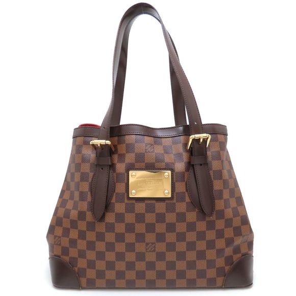 LOUIS VUITTON Brown Damier Tote Bag - Picture 1 of 10